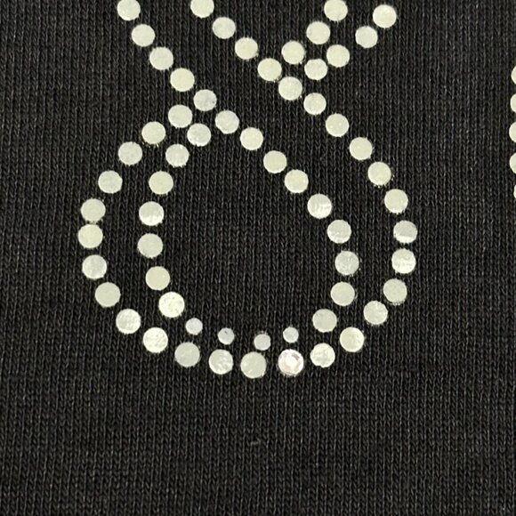 Vintage Mark's 1804 Rhinestone Men's Single Stitch Black Pocket T-Shirt Size XL - Picture 12 of 16